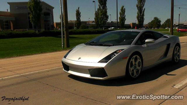 Lamborghini Gallardo spotted in Indianapolis, Indiana