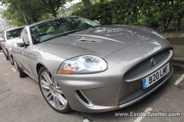 Jaguar XKR spotted in Edinburgh, United Kingdom