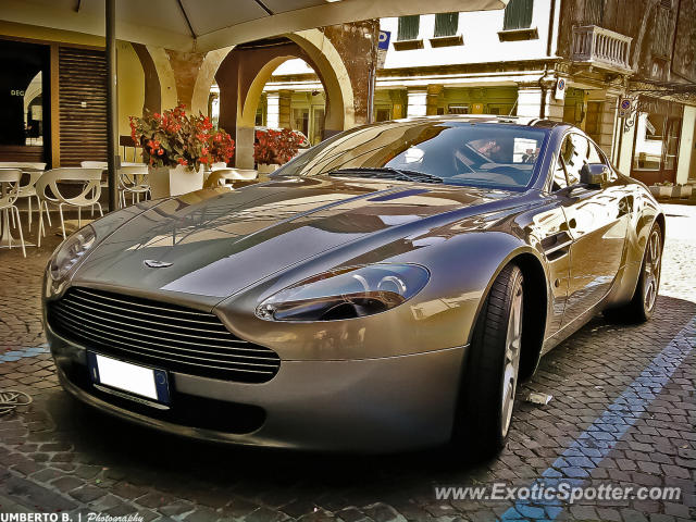 Aston Martin Vantage spotted in Oderzo, Italy