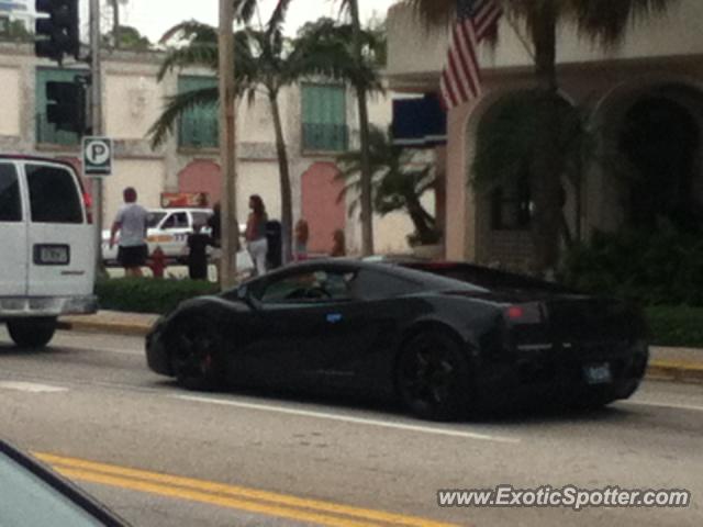 Lamborghini Gallardo spotted in Fort Lauderdale, Florida