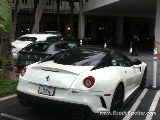 Ferrari 599GTO spotted in Bal Harbour, Florida