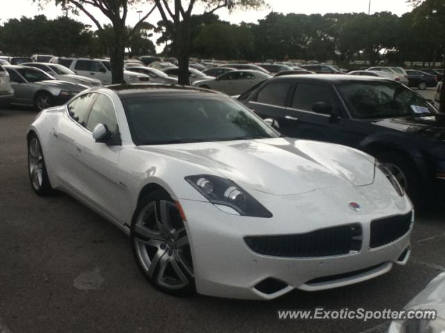 Fisker Karma spotted in Boca Raton, Florida