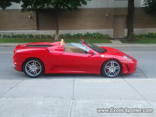 Ferrari F430 spotted in Montreal, Canada