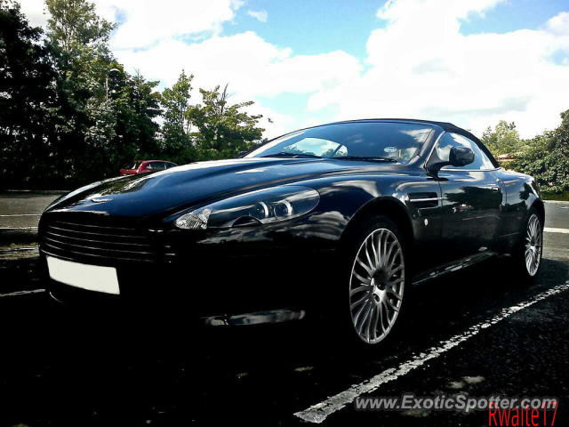 Aston Martin DB9 spotted in Belfast, United Kingdom