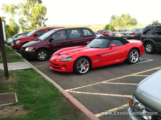 Dodge Viper spotted in Phoenix, Arizona