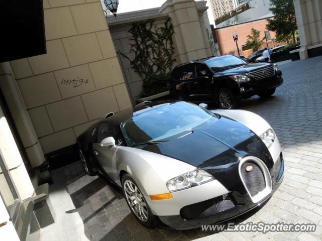 Bugatti Veyron spotted in Chicago, Illinois