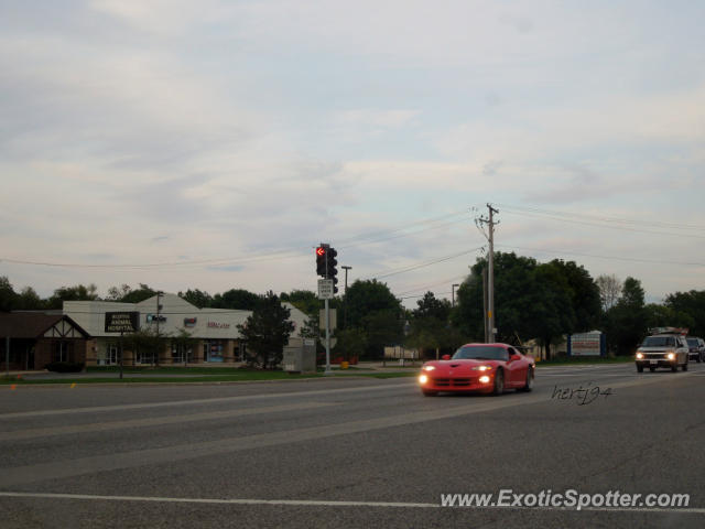 Dodge Viper spotted in Lake Zurich, Illinois