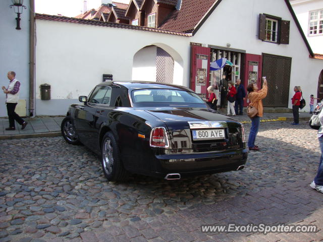 Rolls Royce Phantom spotted in Tallinn, Estonia