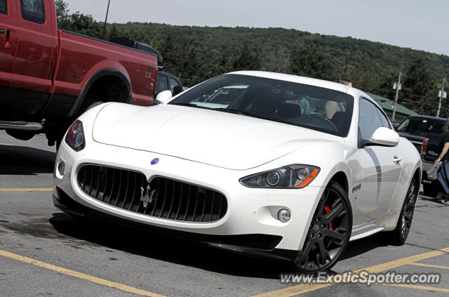 Maserati GranTurismo spotted in Oneonta, New York