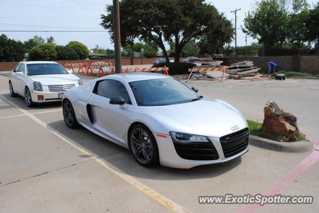 Audi R8 spotted in Lewisville, Texas