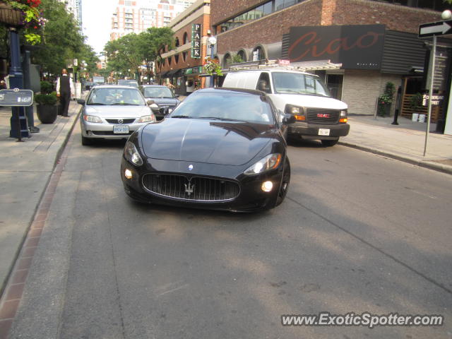 Maserati GranTurismo spotted in Toronto, Canada