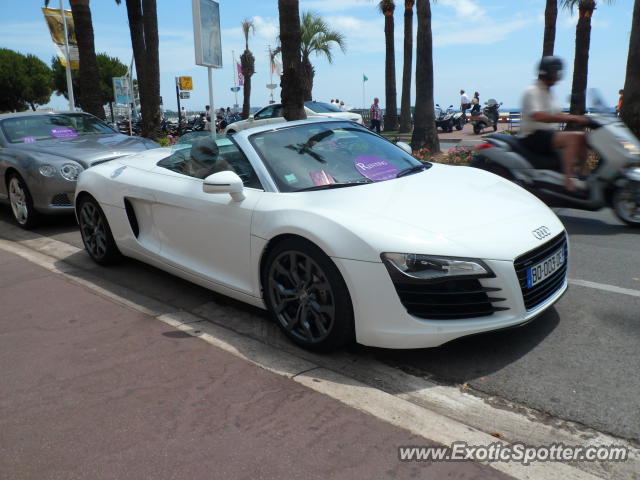 Audi R8 spotted in Cannes, France