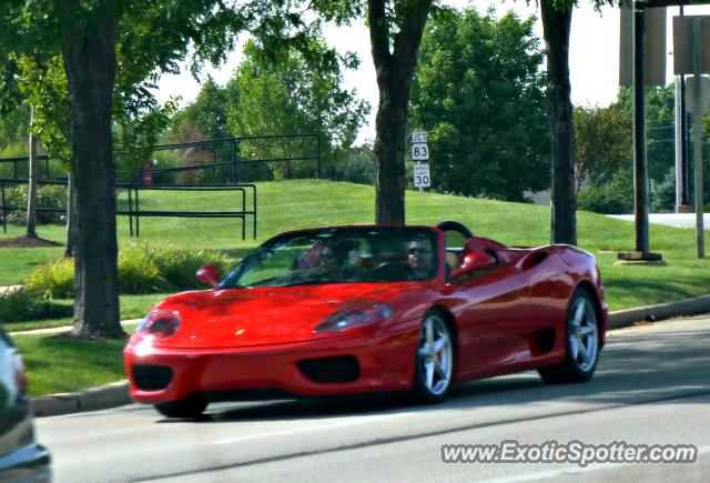 Ferrari 360 Modena spotted in Oconomowoc, Wisconsin