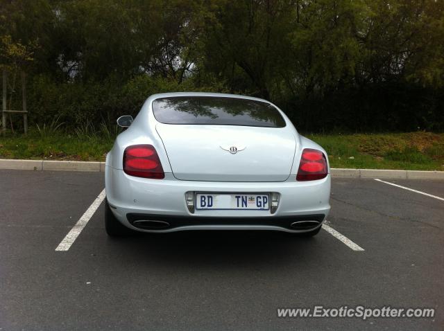 Bentley Continental spotted in Paarl, South Africa