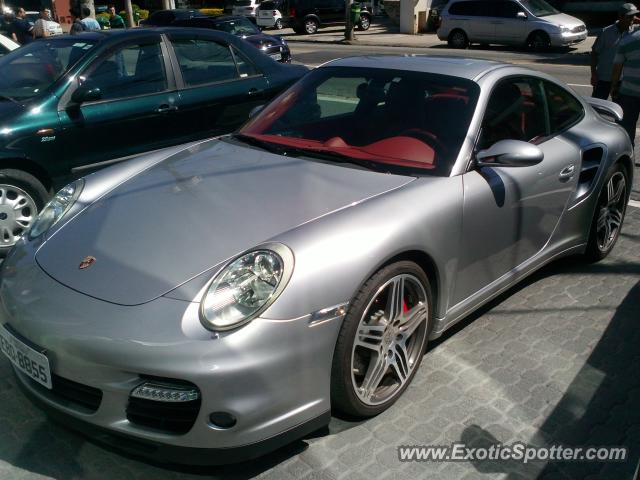 Porsche 911 Turbo spotted in Sao Paulo, Brazil