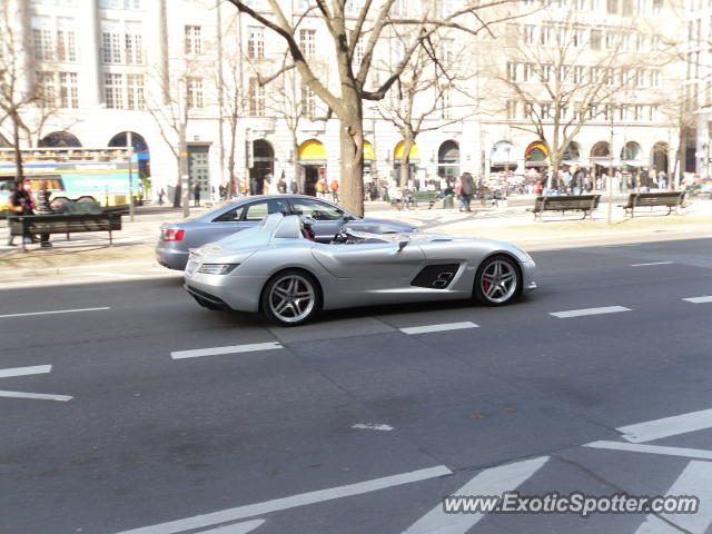 Mercedes SLR spotted in Berlin, Germany