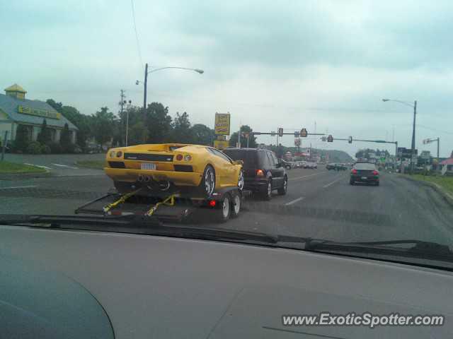 Lamborghini Diablo spotted in Selinsgrove, Pennsylvania