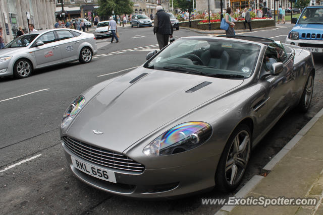 Aston Martin DB9 spotted in Harrogate, United Kingdom