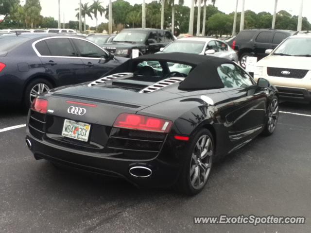 Audi R8 spotted in Boca Raton, Florida