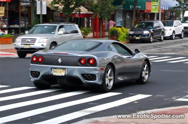 Ferrari 360 Modena spotted in Montclair, New Jersey