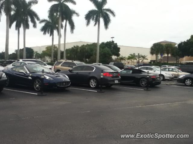 Ferrari California spotted in Boca Raton, Florida