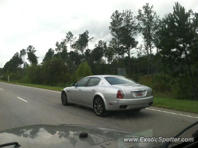 Maserati Quattroporte spotted in Beaufort, South Carolina