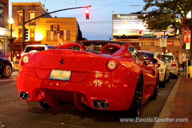 Ferrari 599GTO spotted in Red Bank, New Jersey