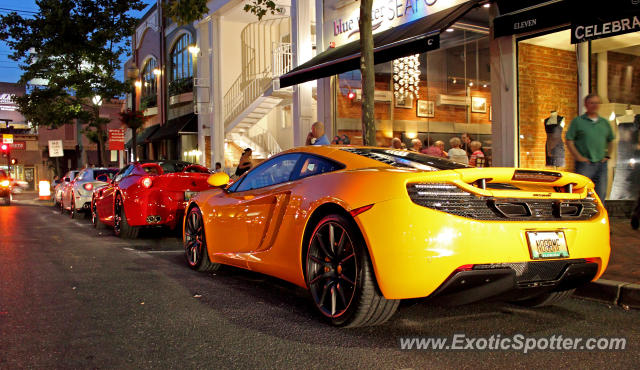 Mclaren MP4-12C spotted in Red Bank, New Jersey