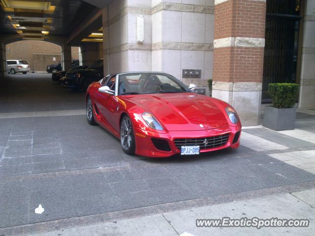 Ferrari 599GTB spotted in Toronto, Canada