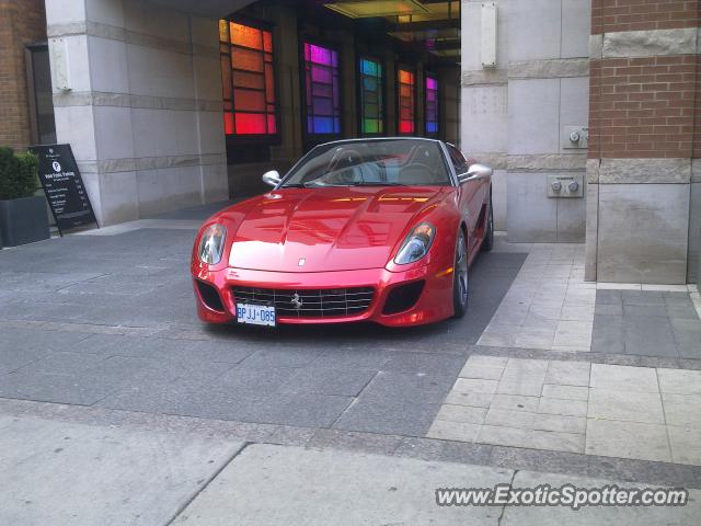 Ferrari 599GTB spotted in Toronto, Canada