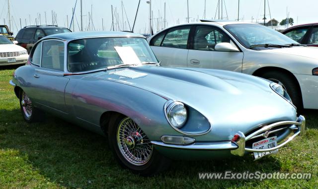 Jaguar E-Type spotted in Milwaukee, Wisconsin