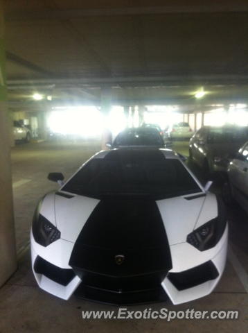 Lamborghini Aventador spotted in Durban, South Africa