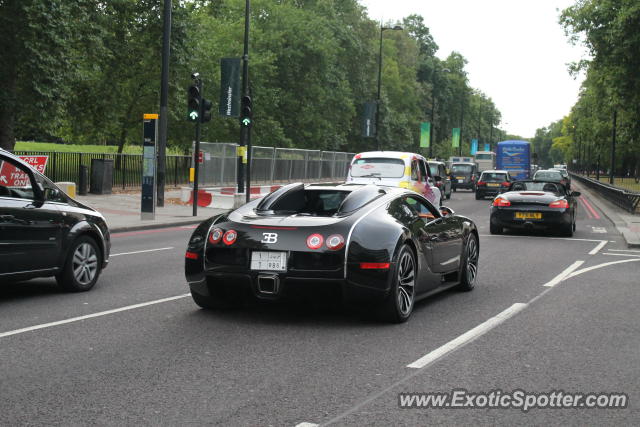 Bugatti Veyron spotted in London, United Kingdom