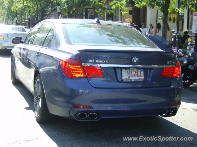 BMW Alpina B7 spotted in Boston, Massachusetts