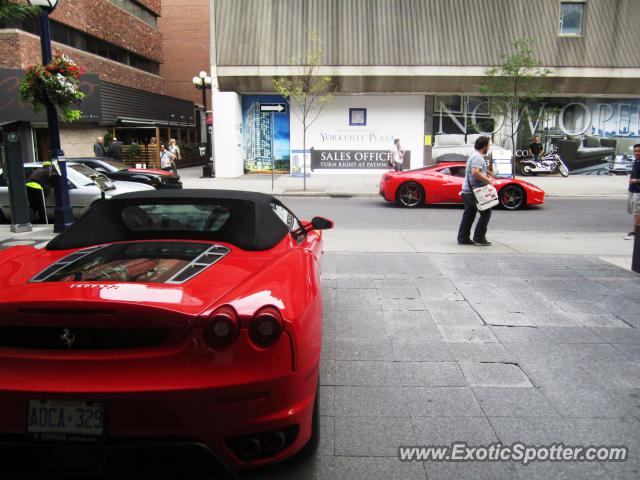 Ferrari 458 Italia spotted in Toronto, Canada