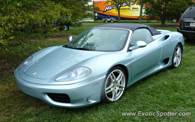 Ferrari 360 Modena spotted in Milwaukee, Wisconsin