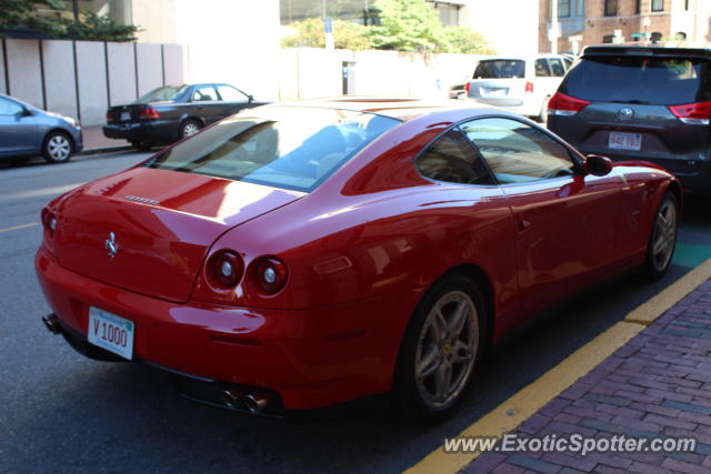 Ferrari 612 spotted in Boston, Massachusetts