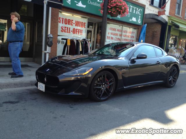 Maserati GranTurismo spotted in Ancaster, Canada