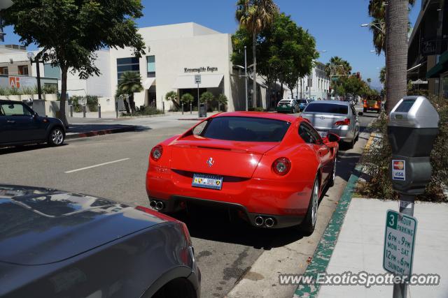 Ferrari 599GTB spotted in Beverly Hills, California