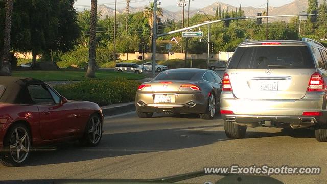 Fisker Karma spotted in Riverside, California