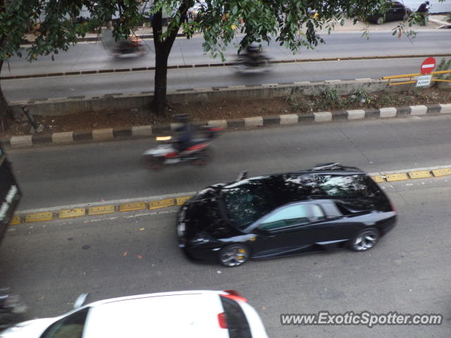 Lamborghini Murcielago spotted in Jakarta, Indonesia