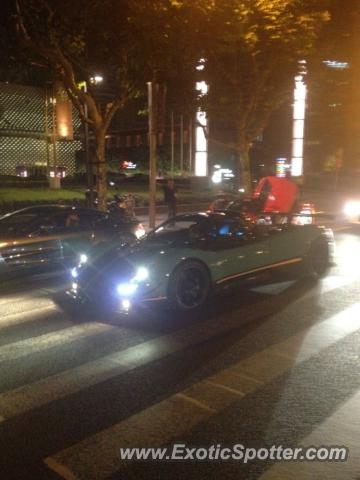 Pagani Zonda spotted in SHANGHAI, China