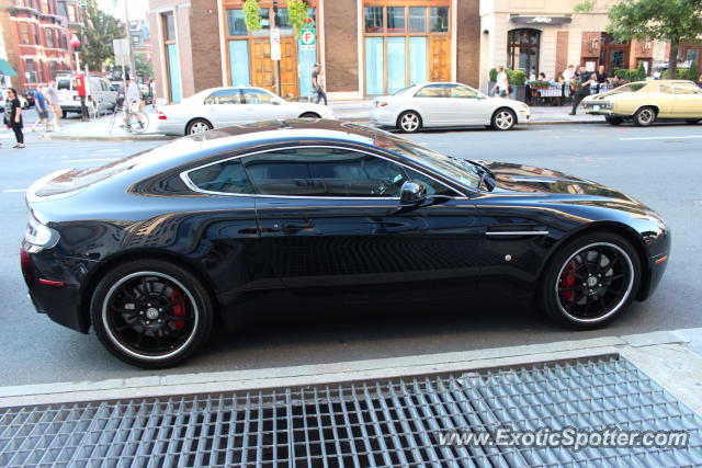 Aston Martin Vantage spotted in Boston, Massachusetts