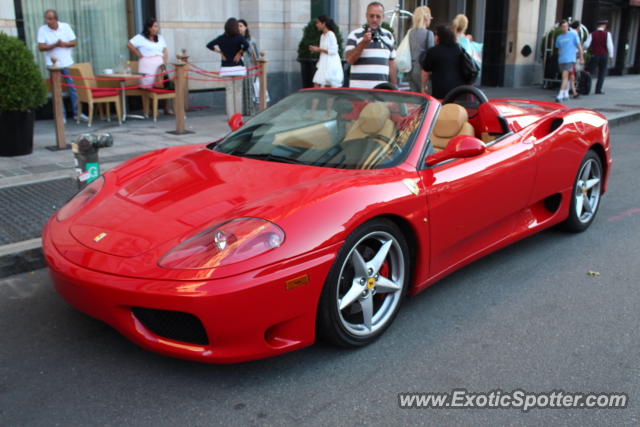 Ferrari 360 Modena spotted in Boston, Massachusetts