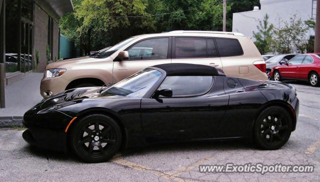 Tesla Roadster spotted in Atlanta, Georgia