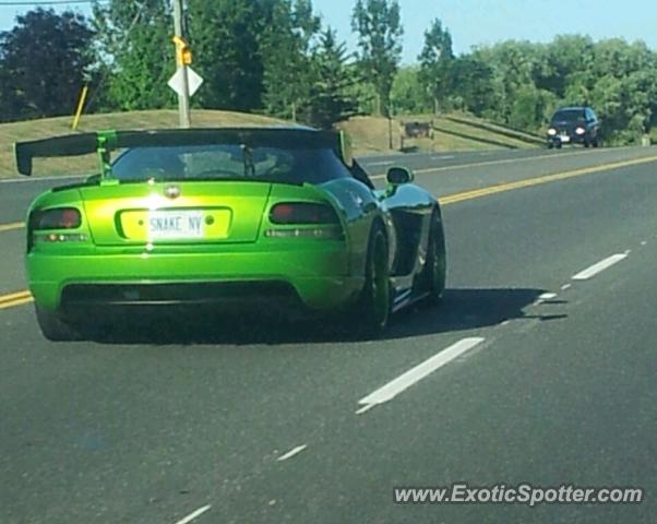 Dodge Viper spotted in Toronto, Ontario, Canada