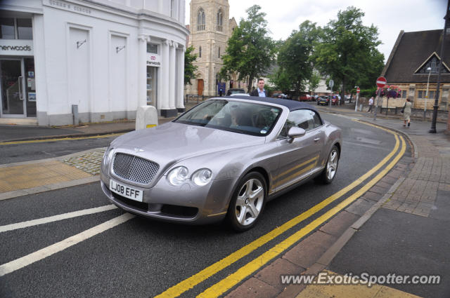 Bentley Continental spotted in Cheltenham, United Kingdom