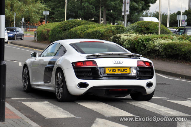 Audi R8 spotted in Cardiff, United Kingdom