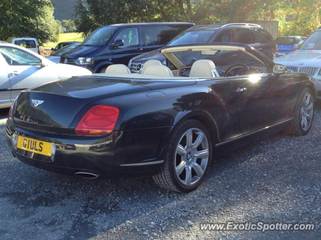 Bentley Continental spotted in Leuk, Switzerland