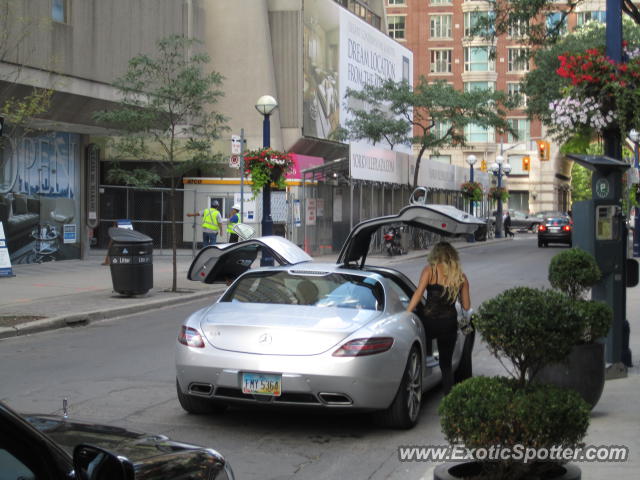 Mercedes SLS AMG spotted in Toronto, Canada